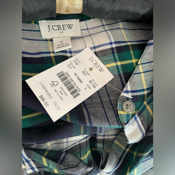 J.crew L NWT viscose ✨♥️ - Picture 9 of 12